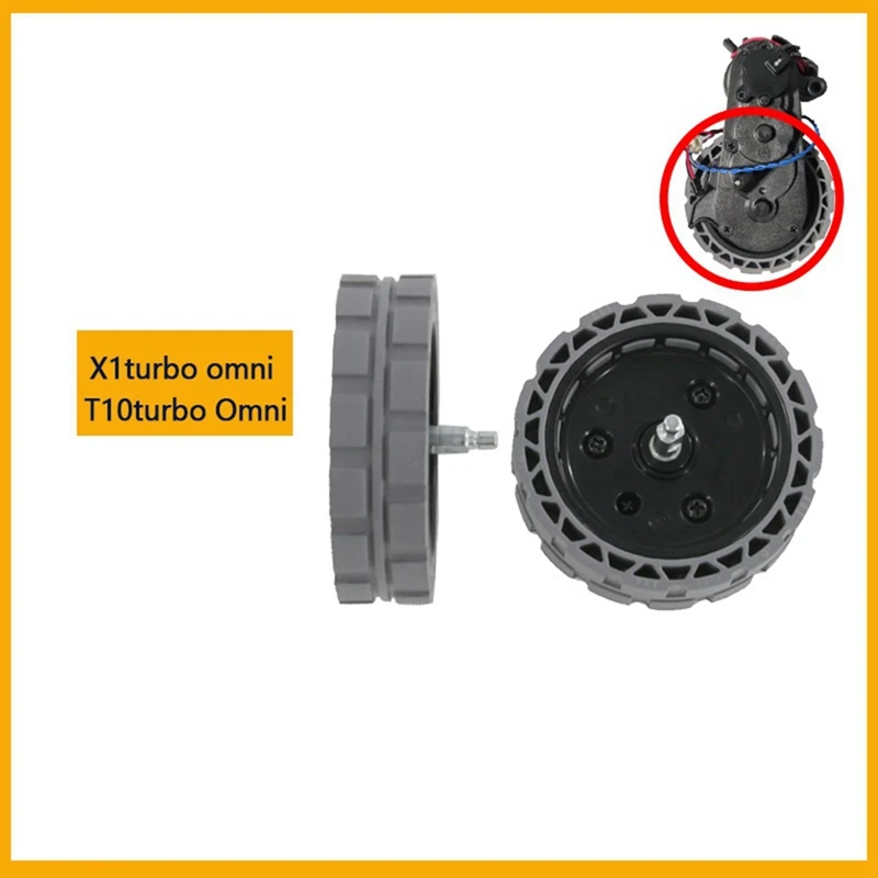 ล้ออะไหล่ยางอะไหล่ใหม่สำหรับ Ecovacs X1turbo T10turbo OMNI Robot