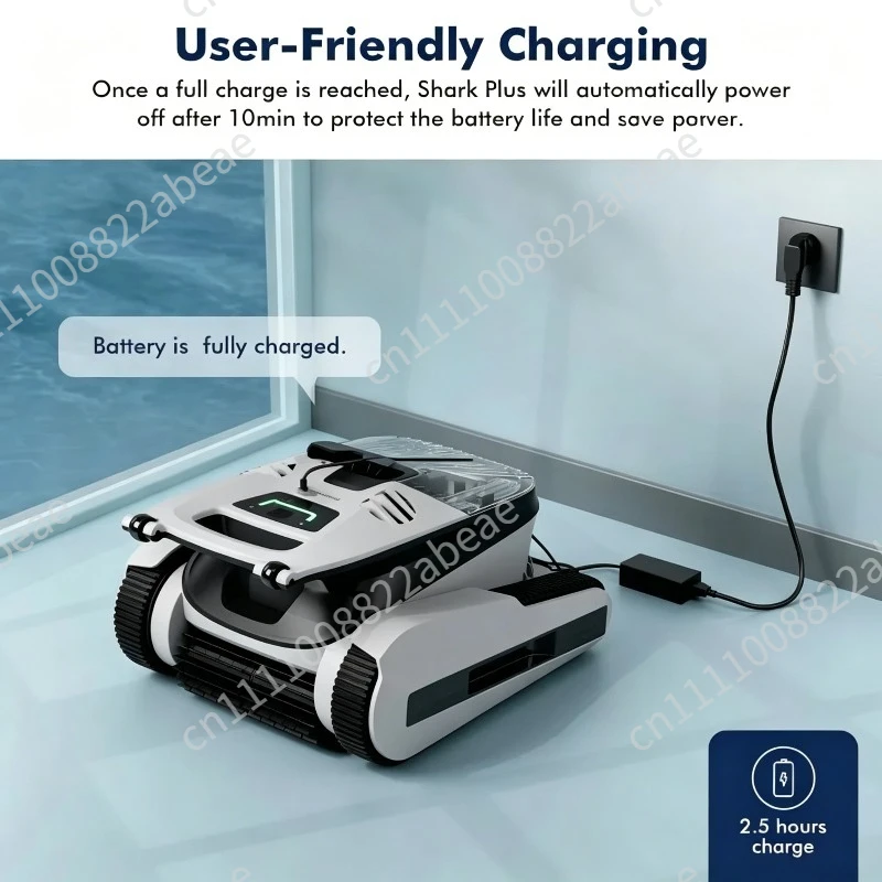 Intelligent Pool Cleaning Robot With Wireless Function and Mobile APP Control Pool Water Cleaning Filtration Robot
