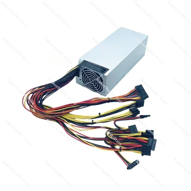 Suitable for 2U server power supply, rated 800W industrial computer power supply, wide voltage dual channel CPU8PIN80