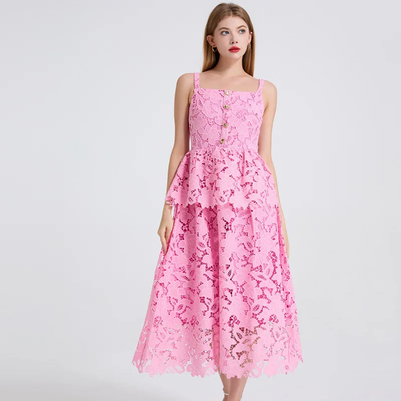 الصناعة الثقيلة 3D قطع زهرة الجوف خارج حزام عالية الخصر الدكتور سترة ضئيلة كعكة تنورة الصينية صنع ثي الخريف الدكتور