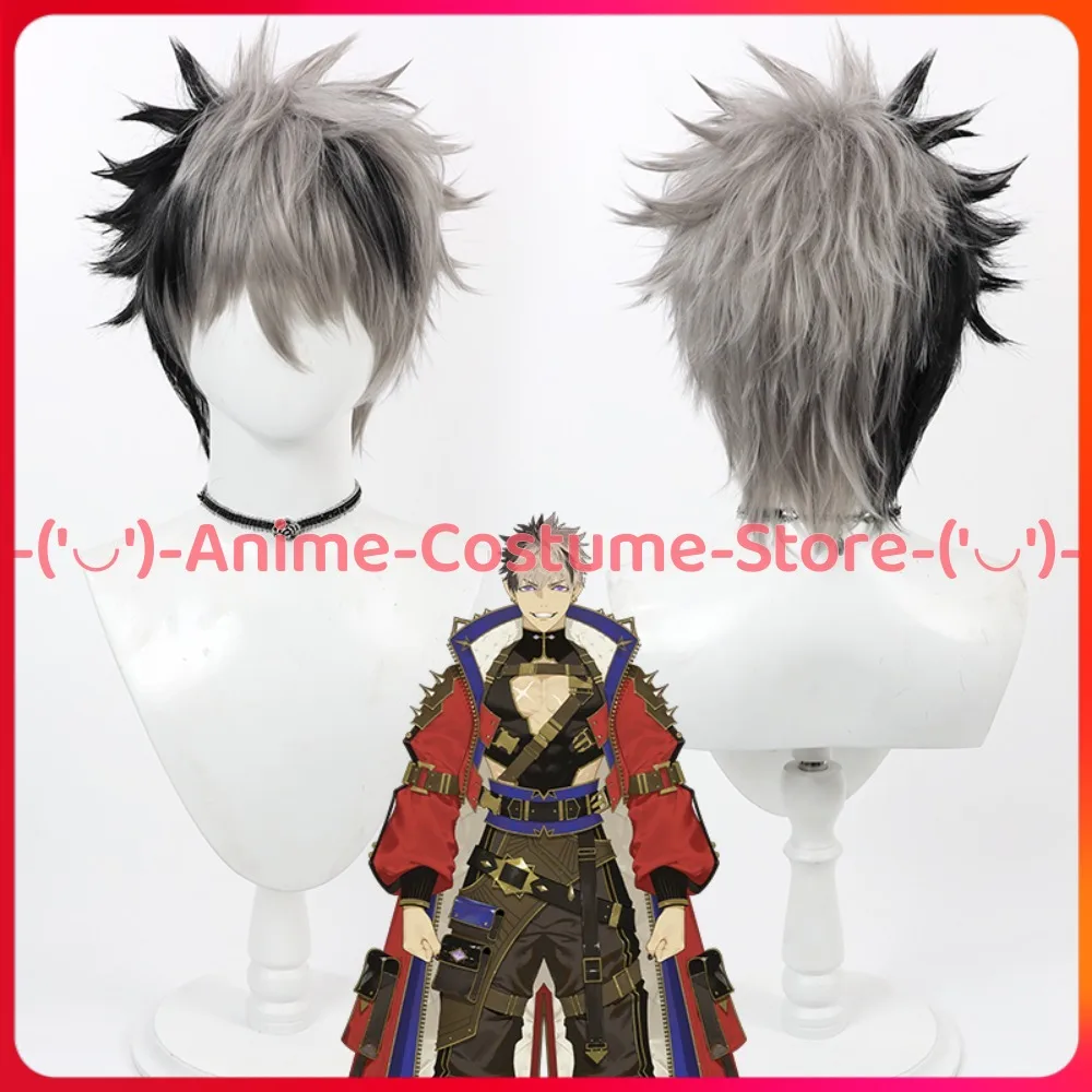 

Holostars EN Crimson Ruze Cosplay Wig Anime Game Character Halloween Carnival Party Costume Wigs Heat Resistant Synthetic Hair