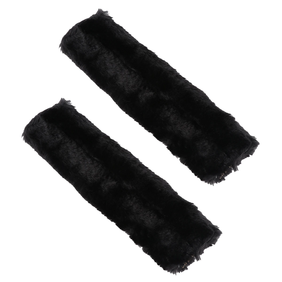 

Soft Shoulder Pad Faux Sheepskin Cushion for Car Easy Install Long Time Use Car Accessory Strap Cover