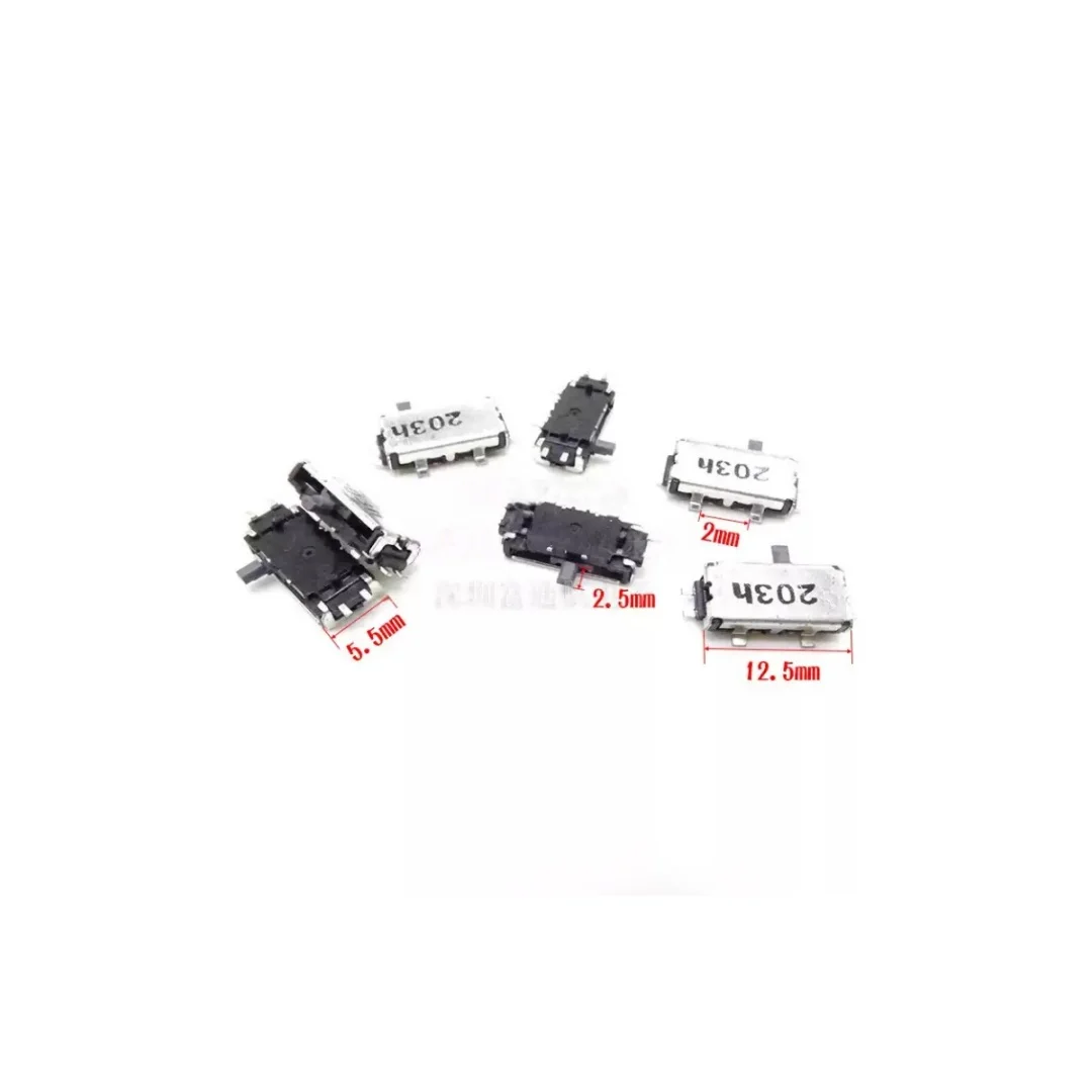 5PCS/Japan Slide Potentiometer 12.5MM Patch XVJ06N4.95R-0B20K-1057 Slide Faster