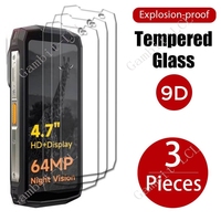 3PCS Protective Tempered Glass For Ulefone Armor Mini 20 Pro Mini20Pro Mini20TPro Mini20T 20TPro 4.7 Screen Protector Cover Film