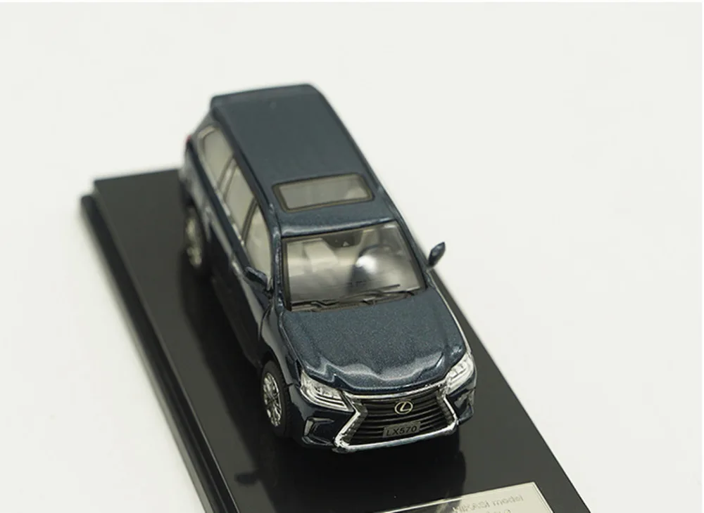 

Original 1/64 New Arrival Special Price Diecast Metal Japanese Classic Luxury LX570 Car Model Furniture Display Collection Toys