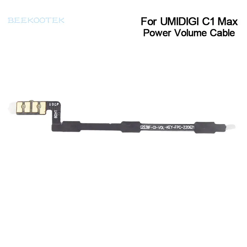 

New Original UMIDIGI C1 Max G1 Max Power On/Off + Volume FPC Key Up/Down Button Flex Cable FPC For UMIDIGI C1 Max Smart Phone