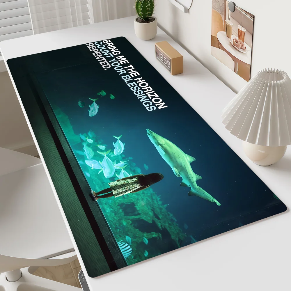 Count Mouse Pad B-Bring MousePad Non-slip Lockedge Office Repented Student Gaming Thickened Large Writing Pad Horizon Cushion