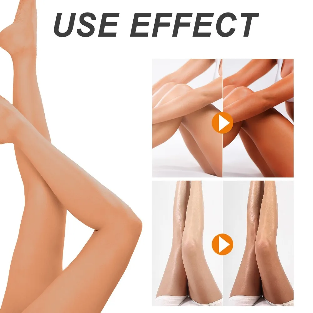High Quality Waterproof Leg Makeup Long Lasting Even Skin Tone Body Tanning Cream Anti-Transfer Leg Darkening Lotion Body Makeup