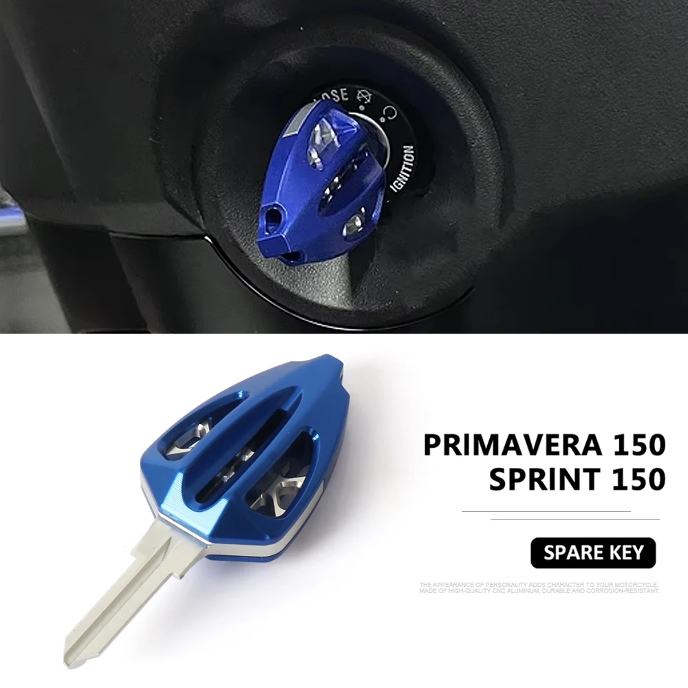 

For Vespa SPRINT PRIMAVERA 150 Replacement Keys New Motorcycle Accessories Sprint Primavera 150 Blade Key Spare Key