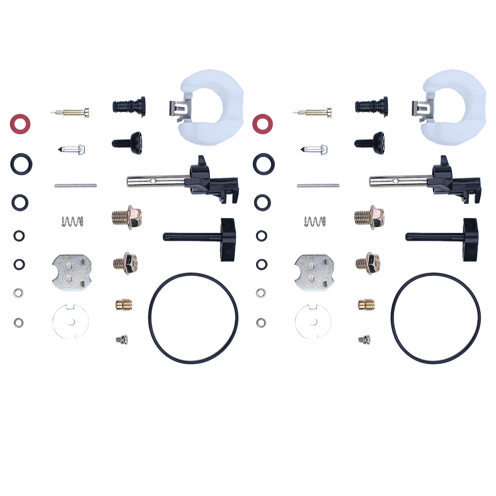 2Pcs Carburetor Repair Rebuild Kit For Honda GX200 GX160 GX120 GX390 5.5HP 6.5HP 188F 168F 170F Generator Trimmer JF168-9601