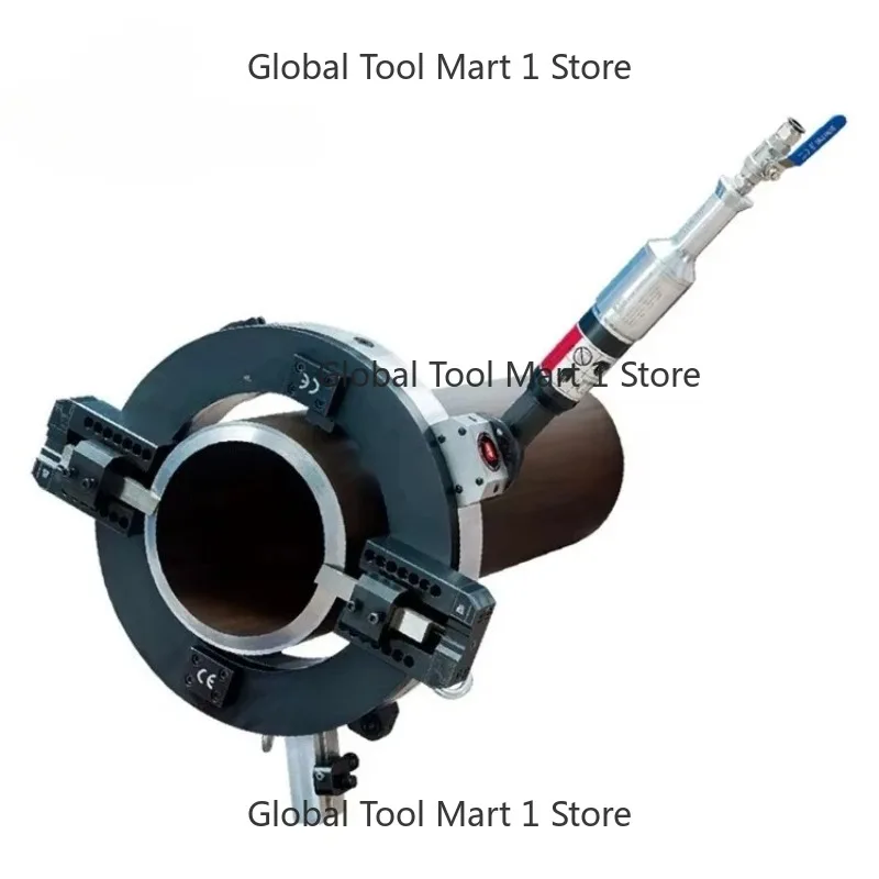 ISD-273 ISF-273 Electric Pneumatic Por-ble Split Frame OD Mounted Pipe 114-273 mm Cold Cutting and Beveling Machine