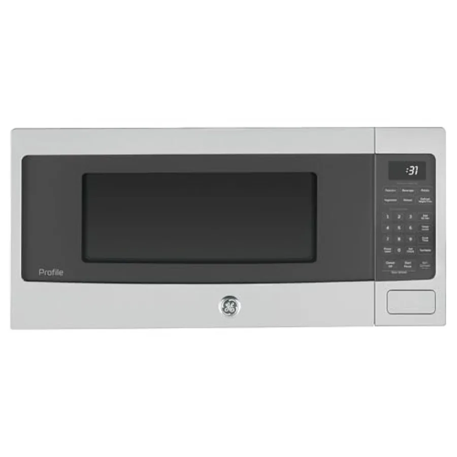 

Микроволновая печь настольная 1.1 куб. фута, 800 Вт, с сенсорным управлением, функцией Scan-to-Cook, поддержкой Wi-Fi, со встроенным кабелем, из нержавеющей стали