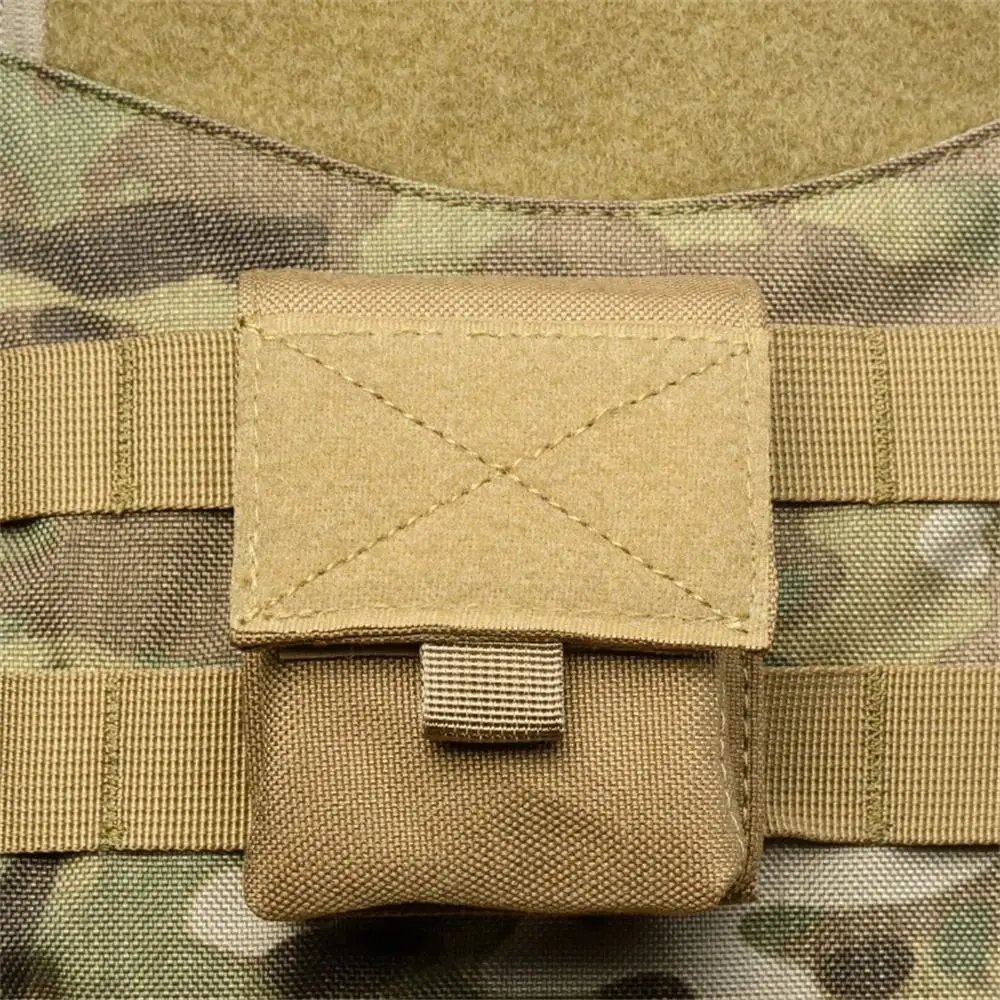 Small Utility Sundries Storage Bag 1000D Nylon Molle Gadget Pouch Belt Bag Mini Tool Bag Gadget Gear Bag Molle Pouch EDC Pouch