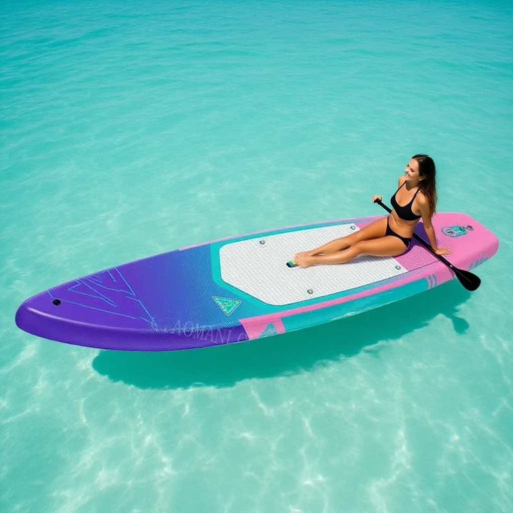 

Customized Color Opblaasbare Paddle Board Stand Up Paddle Board With Complete Accessories Kit Stable Inflatable Sup Board
