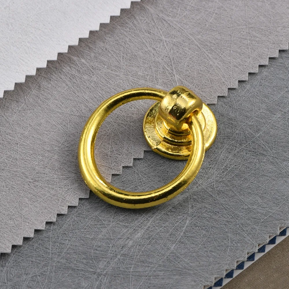 Antique Bronze Cabinet Drawer Knobs Dresser Cupboard Wardrobe Furniture Pulls Ring Handle Wooden Box Jewelry Knobs door knocker