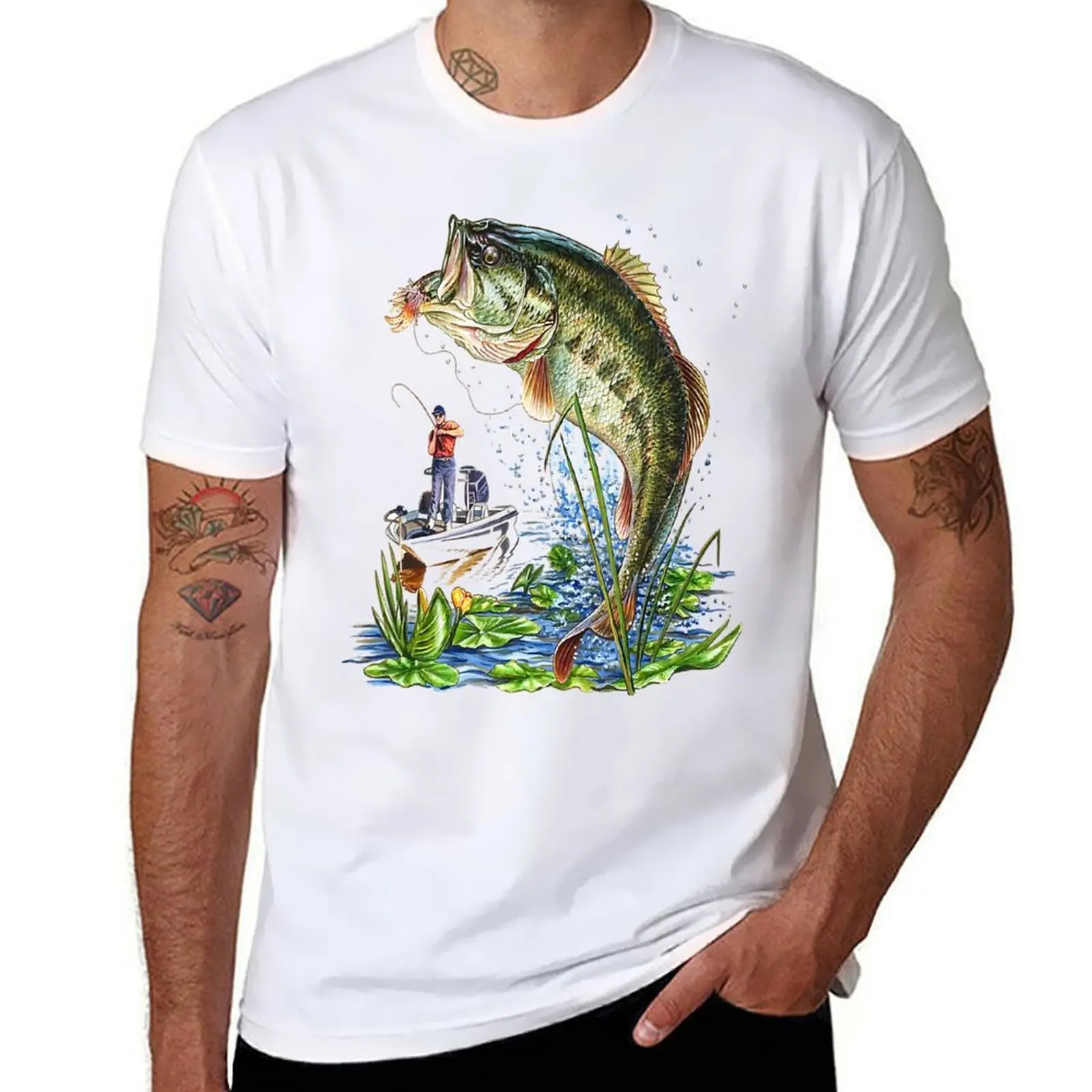 

Fishing Graphic T-Shirt anime t shirts for man man t shirts for men T-Shirt