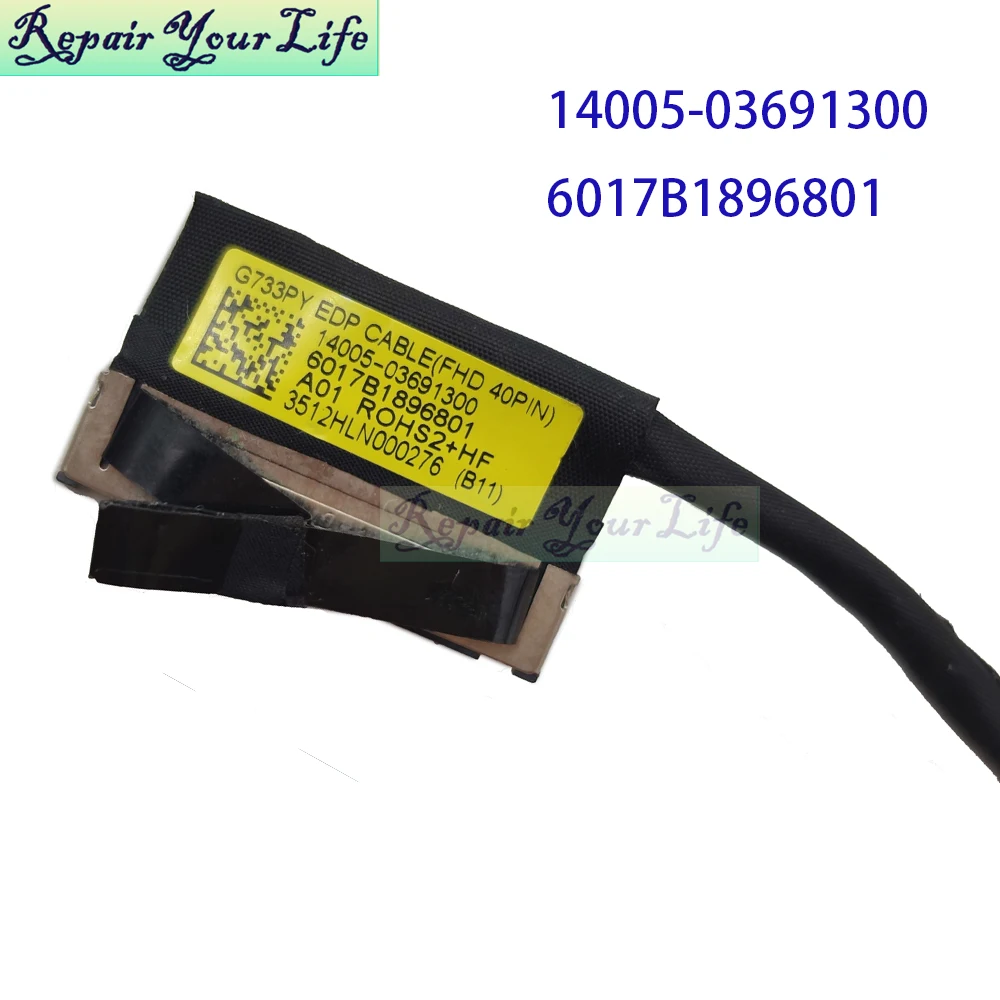 G733 Laptop FHD Video Flex LCD Screen Cable For Asus ROG Strix Scar 17 G733PZ G733PY G733PV 14005-03691300 6017B1896801 240HZ