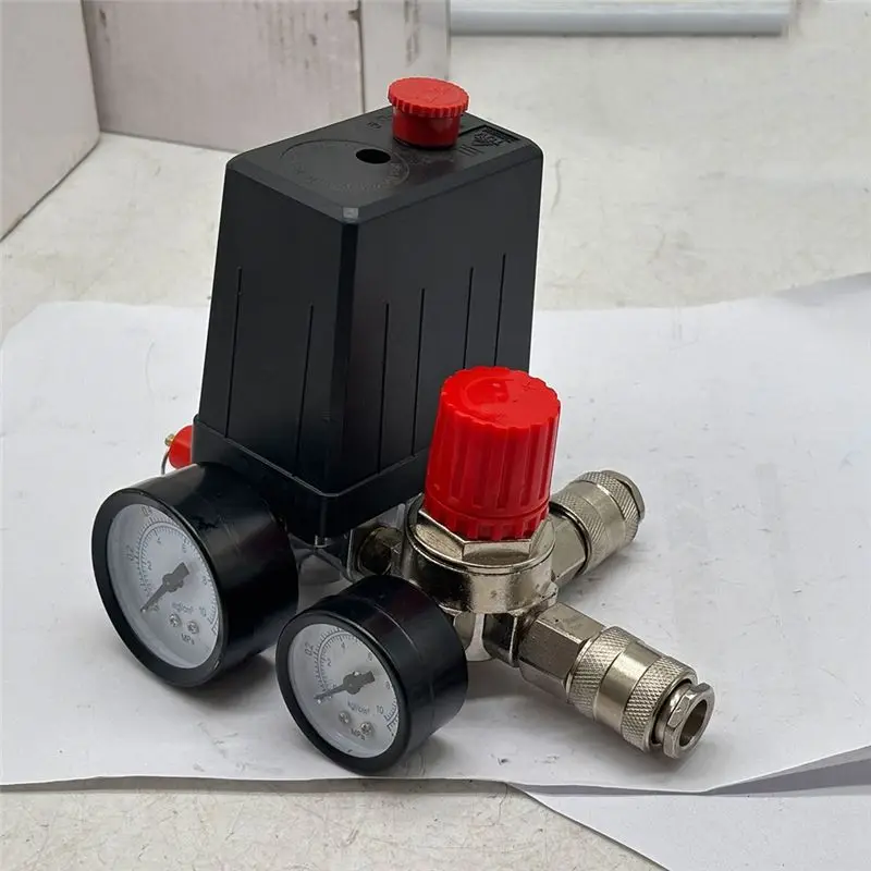 【البيع الساخن!】مفتاح ضغط ضاغط الهواء مع منظم صمام التحكم في القياس لضواغط الهواء #3