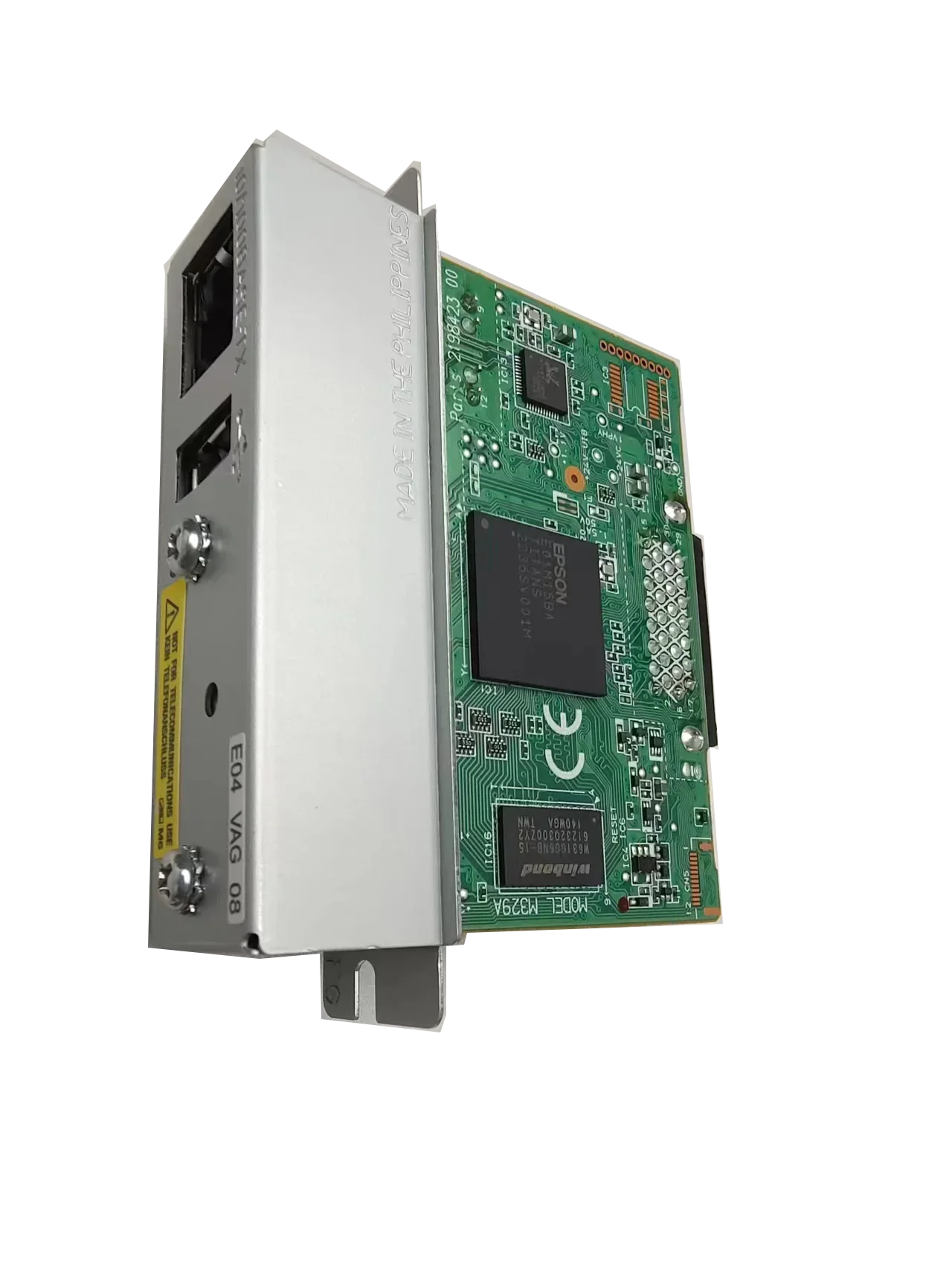 support for EPSON Ethernet USB Parallel Serial Card Interface Board E04 TM-U288BU220BU330BT88V Compatible with Various Models