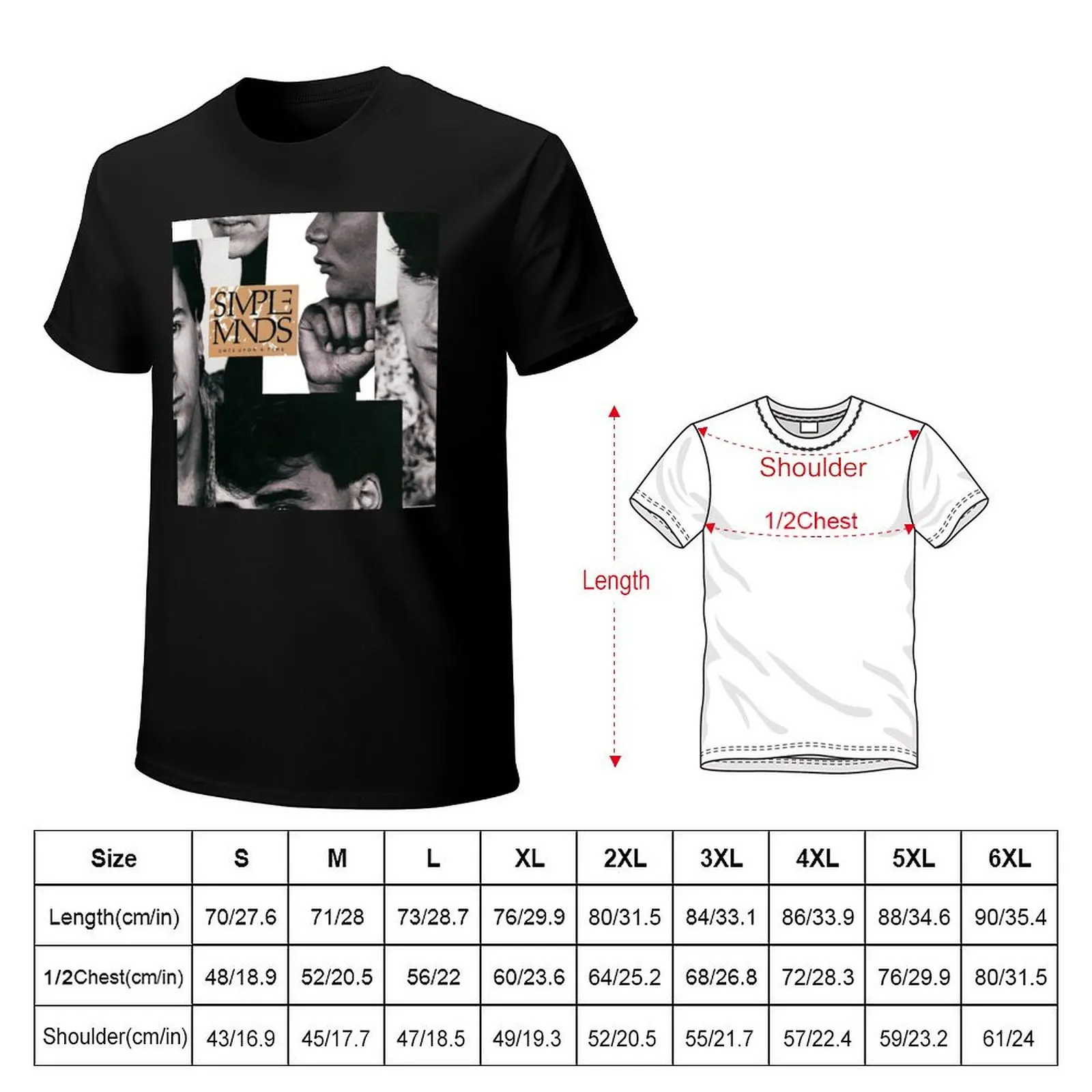Once Upon a Time (Simple Minds album) Classic T-Shirt graphic t shirts for man T-Shirt