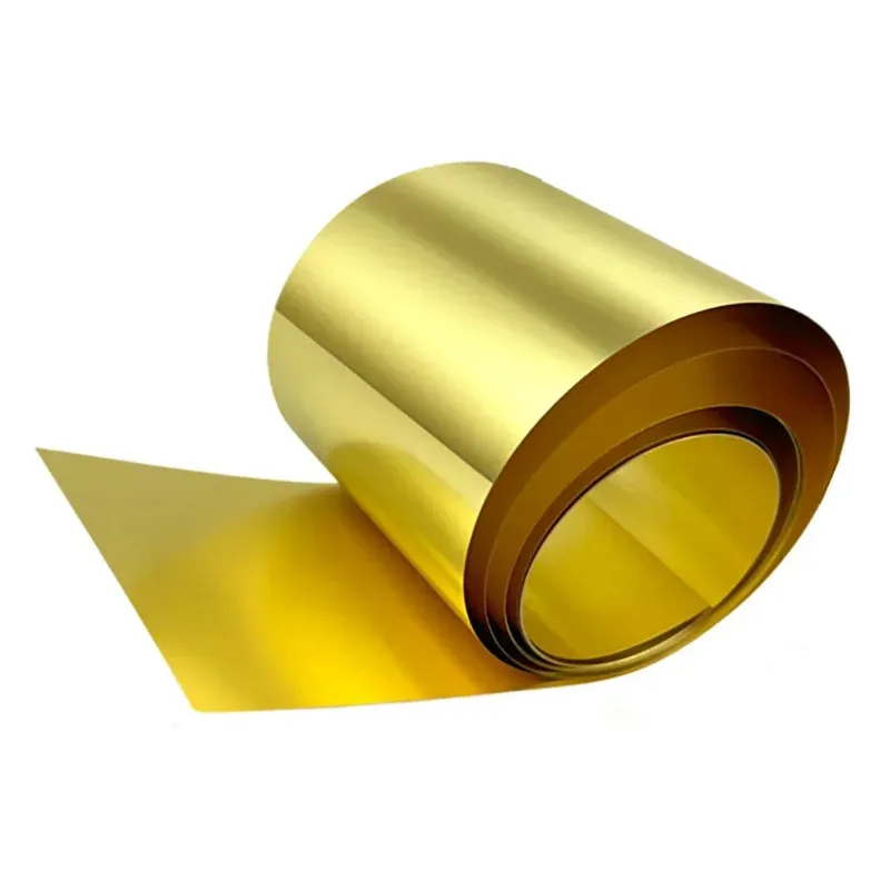 Ultra Thin Brass Foil 0.01mm 0.02mm 0.03mm 0.05mm Thick Precision Metal Strip 1M Roll