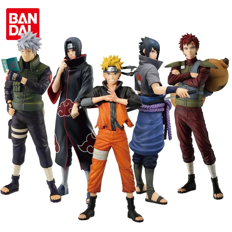 

Bandai Original Ichiban KUJI NARUTO Uzumaki Naruto Uchiha Sasuke Anime Action Figure Toys For Boys Girls Kids Birthday Gifts