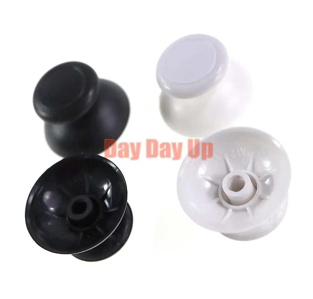 300 قطعة ثقب صغير كبير ثلاثية الأبعاد التناظرية غطاء البلاستيك الإبهام عصا الروك عصا التحكم قبضة غطاء شل قبعات ل وي وي برو تحكم