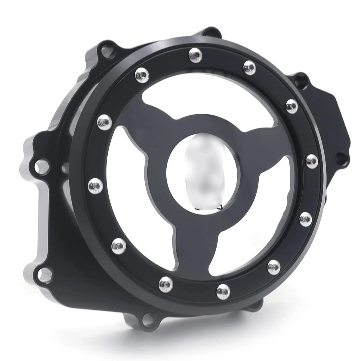 Para Yamaha YZF R1 YZF-R1 1998 1999 2000 2001 2002 2003 cubierta de arranque de motor cárter CNC transparente