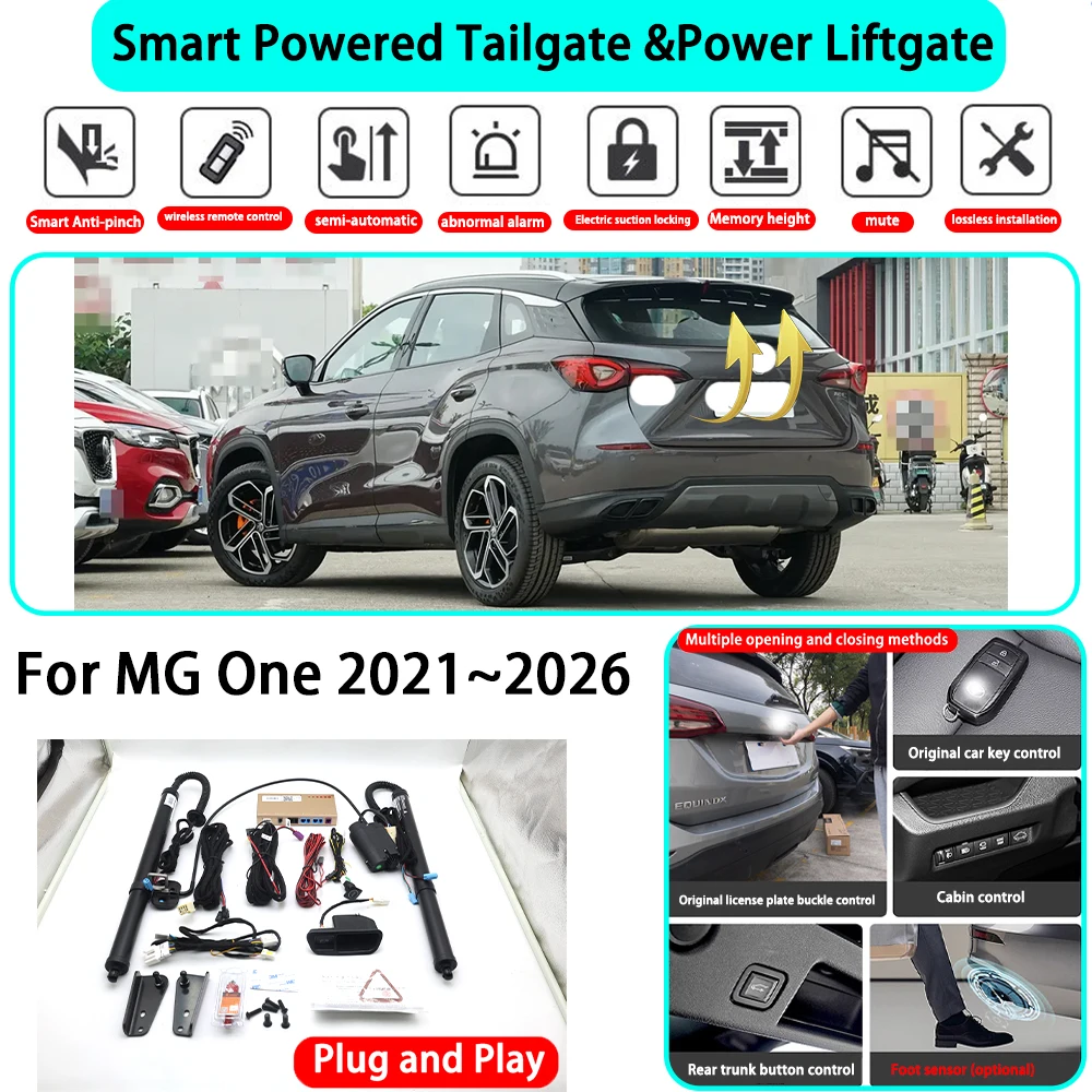 

﻿ ﻿for MG One 2021~2026 OEM Smart Automatic Powered Tailgate Electric Power Tailgate Lift Kit Key Close Plug and Play
