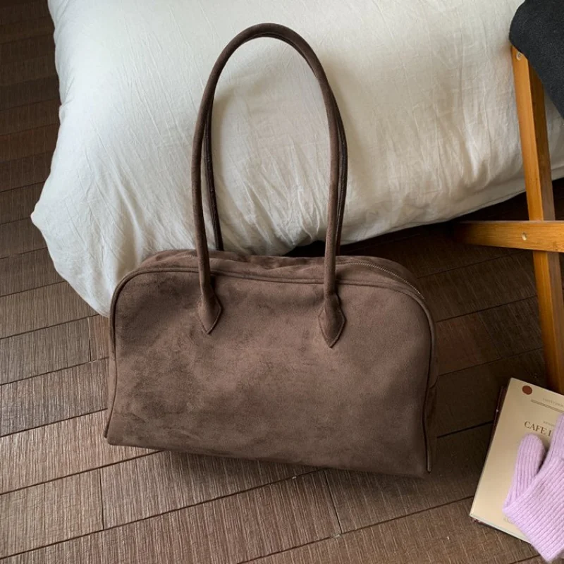 

Кожаная большая сумка с завязанной ручкой для женщин с морской элегантностью и дизайном из смешанного материала