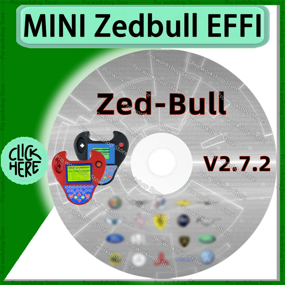 Zed Bull Clone V2.7.2 EFfl Inspection Tools Diagnostic Pour Voiture Scanning Tool Mini Zedbull Software EFfl 2.7.2 Car Repair