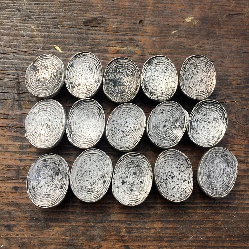 

Antique Antique Coin Antique Sterling Silver Small Sycee Silver Ingot One Or Two Sycee Spindle Solid Small Pieces of Silver Silv