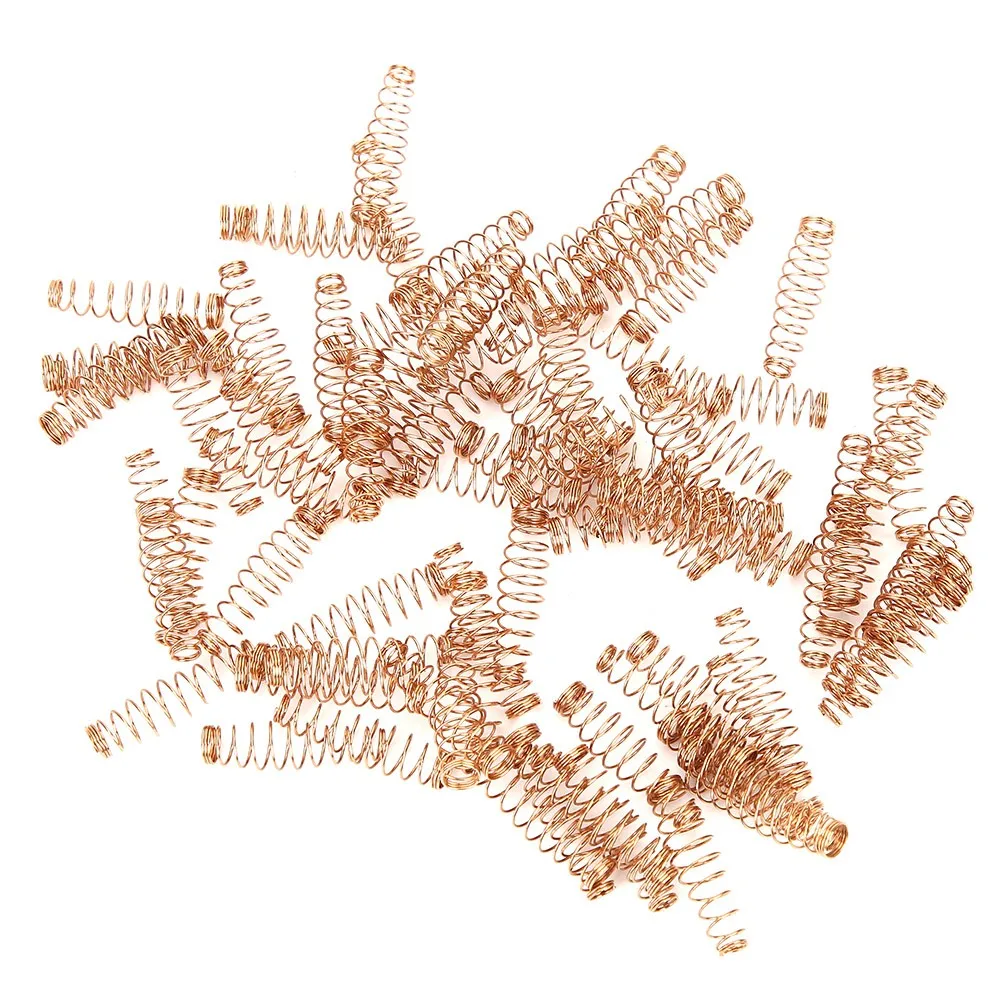 Brass Coil Spring For Upright Piano Repair Part Instrument Accessories Set of 90