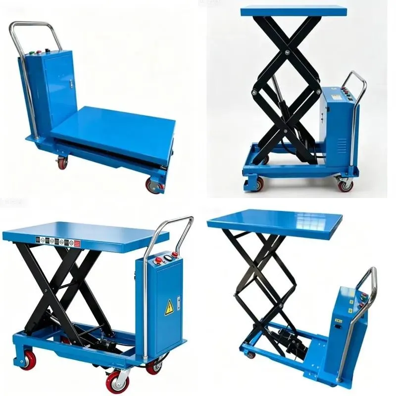 New semi-electric lifting table 150KG/300KG/350KG load-bearing capacity, made in Jiangsu, table size