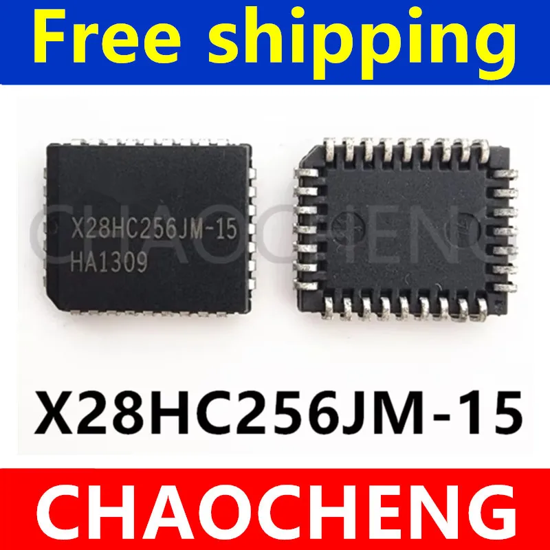 (1-2pcs)100% New Original X28HC256JM-15 X28HC256 PLCC32 Chipset