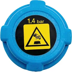 Car Engine Coolant Radiator Pressure Expansion Water Tank Cap Blue Plastic Replacement For FIAT PANDA (169) 46799364
