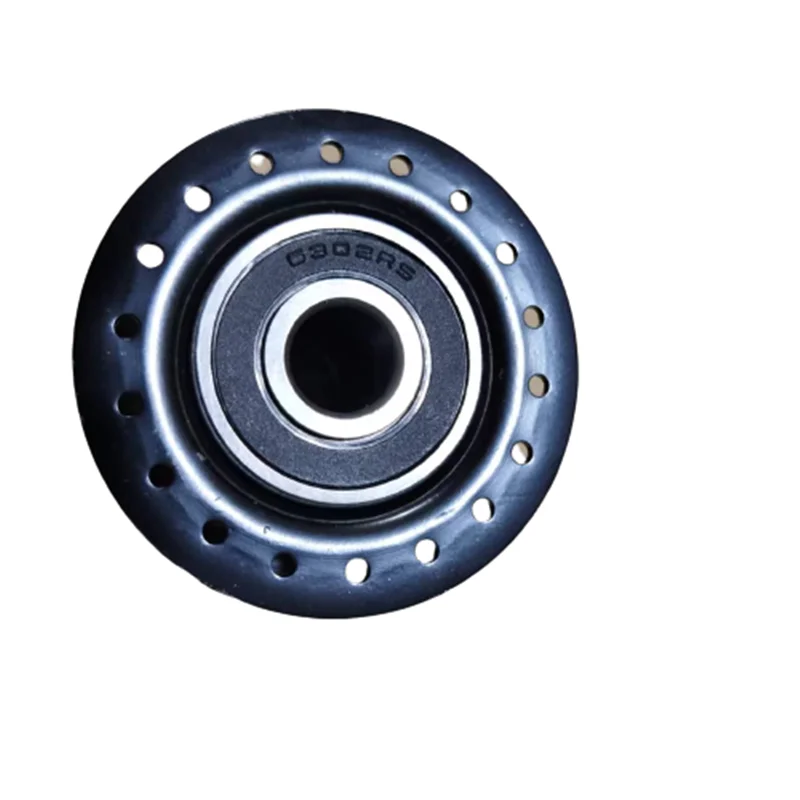 Universal rear wheel hub fitting positioning bearing hub for human tricycle with variable speed.