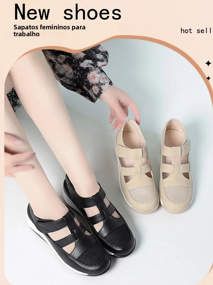 breathable-casual-sandals-women's-comfortable-thick-heel-slope-follow-summer-shoes-not-tired-foot-lightweight-mesh-slip-on