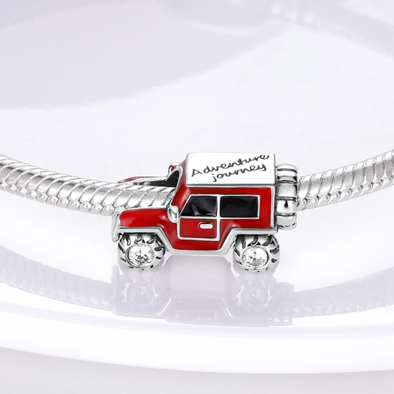 オリジナル 925 スターリングシルバーチャーム SUV レ - Women'S Jeep Accessories のレビューと価格
