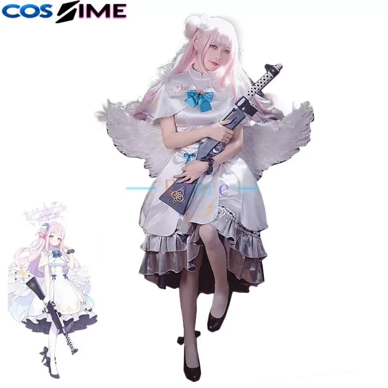 

Костюм для косплея Мисоно Мика - синий, из игры Blue Archive, женский наряд для вечеринок, униформа на Хэллоуин, аниме-одежда, пошив на заказ