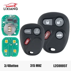LIXIANG L2C0005T Keyless Entry Remote Car key 3/4 Buttons 315Mhz for Chevrolet for Pontiac for Saturn for Cadillac GM#16263074