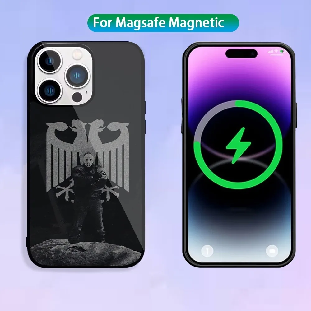 Singer Kanye West Vultures 2 Phone Case For Magnetic Inductive Charging iPhone 15 14 13 11 12 Max Plus Pro Mini Shell