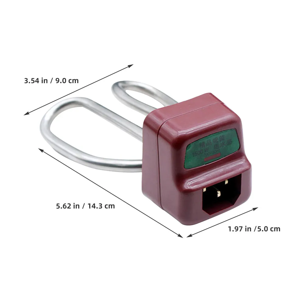 Electric Kettle Heating Element Replacement Heater Element Stainless Steel Heating Tube Compact Design Easy Replace