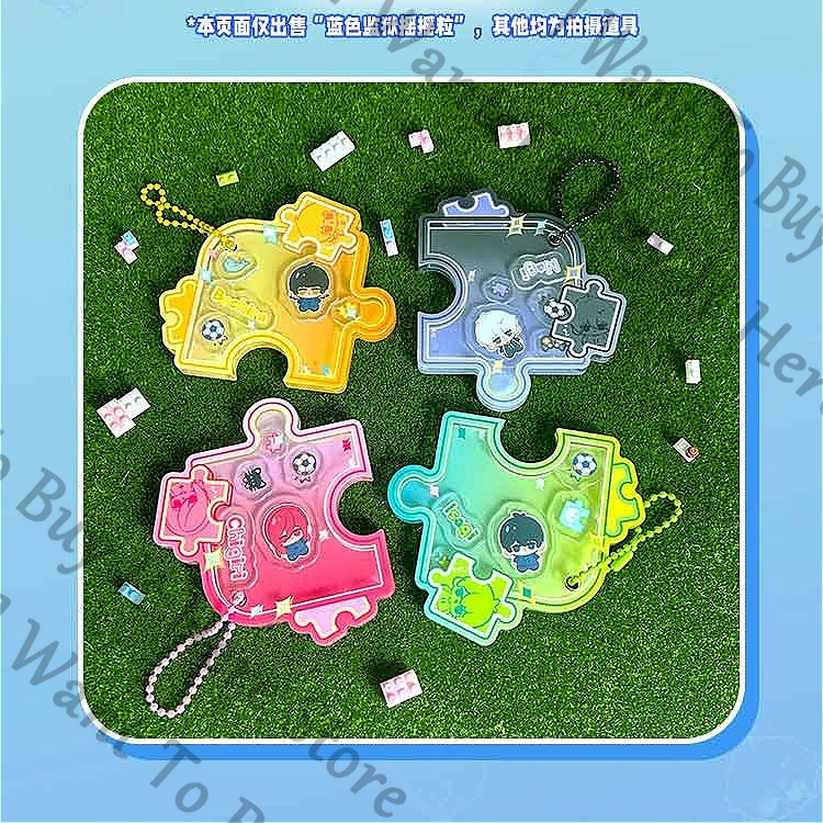 

Anime BLUE LOCK Isagi Yoichi Bachira Meguru Chigiri Hyoma Nagi Seishiro Cosplay Acrylic Shake Fighter Keyring Keychain Fans Gift