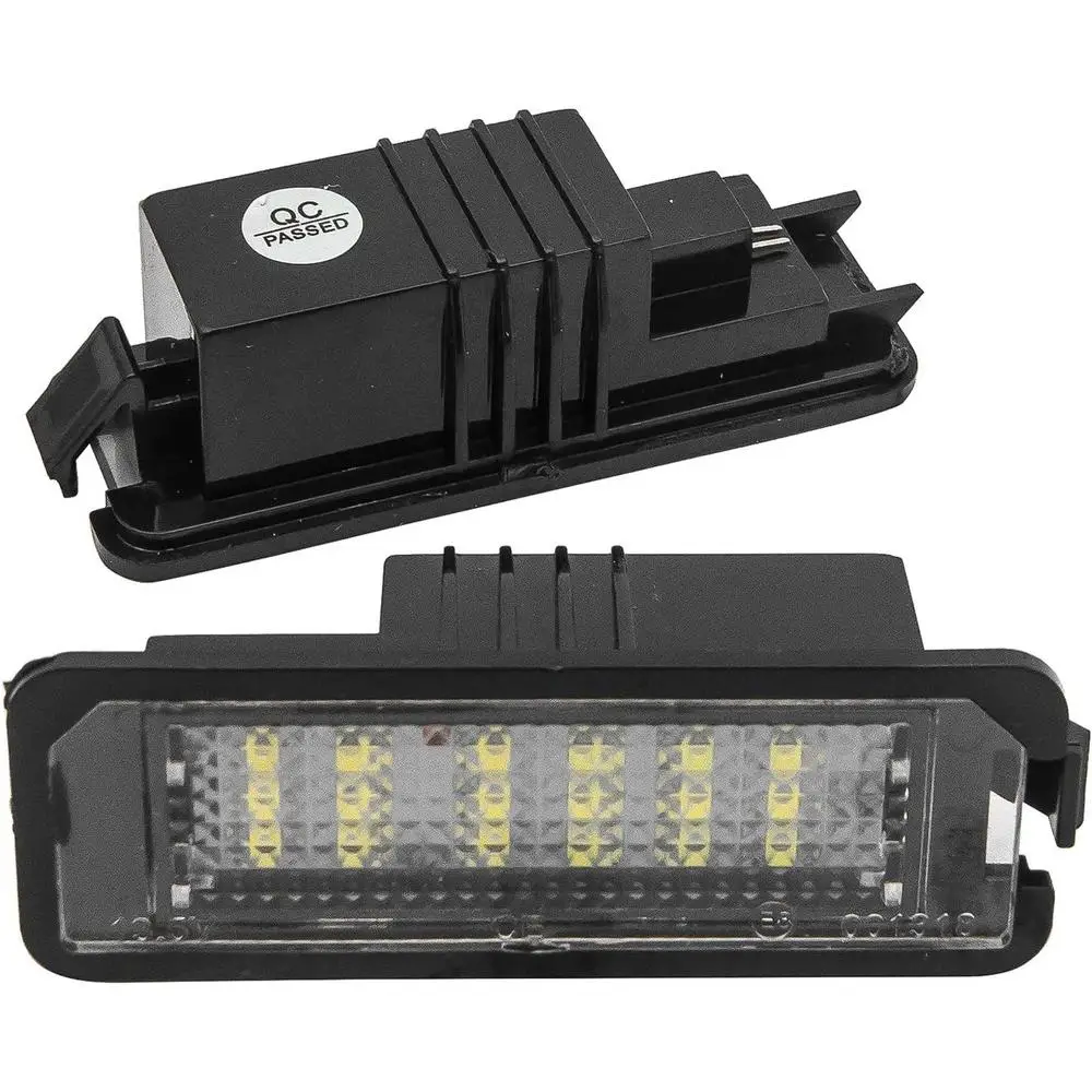 2x LED License Number Plate Lamps 3D0943021A 1J6943021B fit for Volkswagen New Beetle 2006-2010 Volkswagen CC 2009-2014 ﻿ - view 2