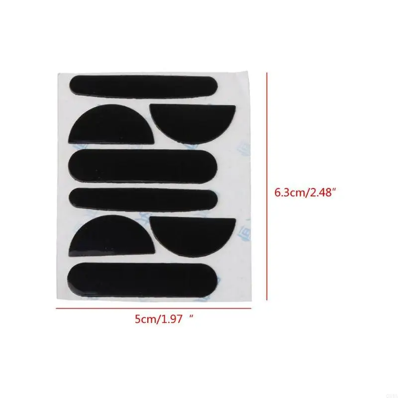 CAMPATICI PATHI MOUSE Q5WA PASSORE PER MX ONUNQUE 3S MOUSO 0,6 mm Piet piedi del mouse 2 set