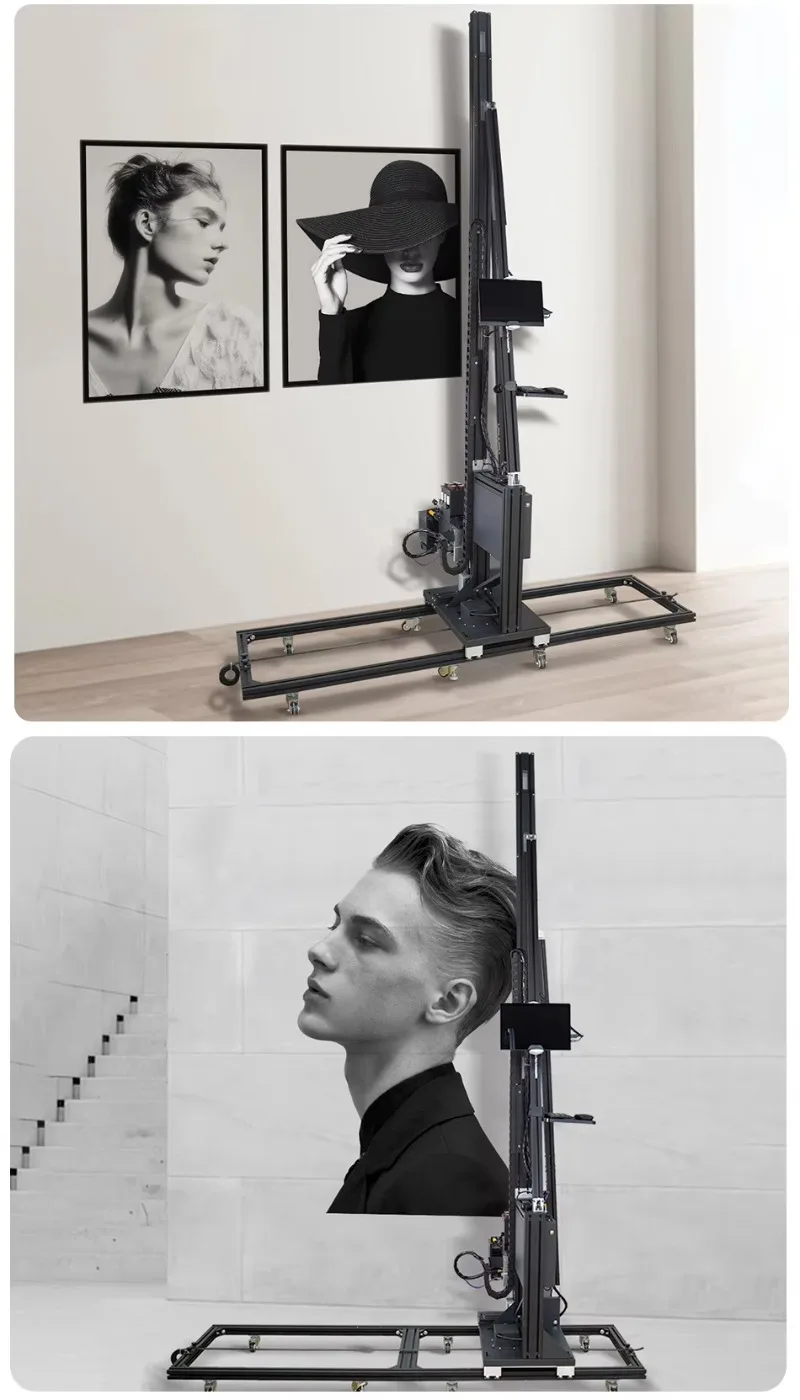 2026 3D Wall & Floor Printer | Industrial-Grade UV Ink Wall Painting Machine with I3200Print Heads Automatic Indoor Outdoor Prin
