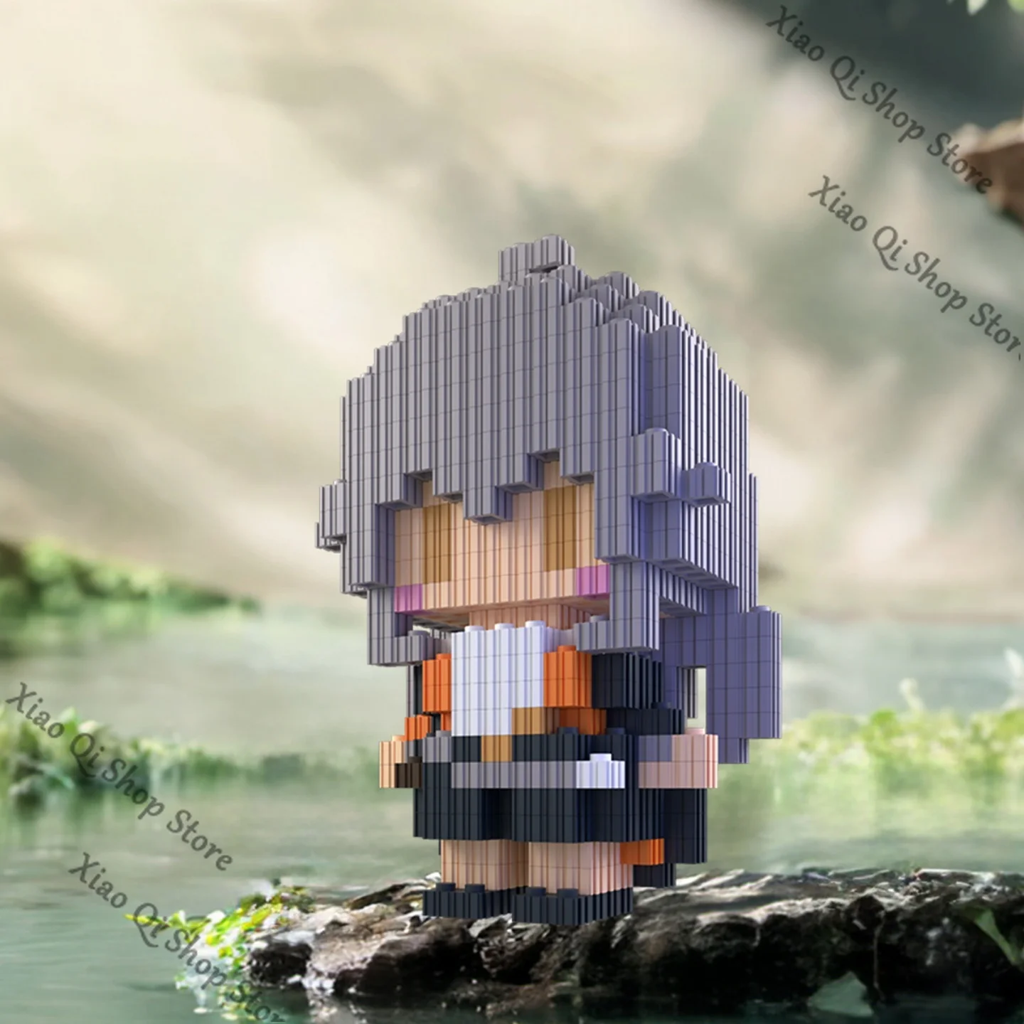 Honkai: 스타 레일 주인공 시리즈 높은 난이도 두 번째 창조 조립 작은 입자 빌딩 블록 작은 선물