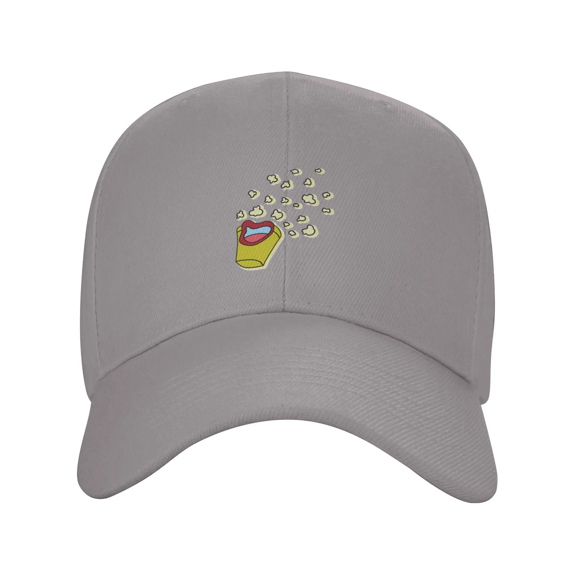 Hot Sale POPCORN AND SERIES Baseball Cap Trendy Golf Cap  Sunshade Activity Golf Cap
