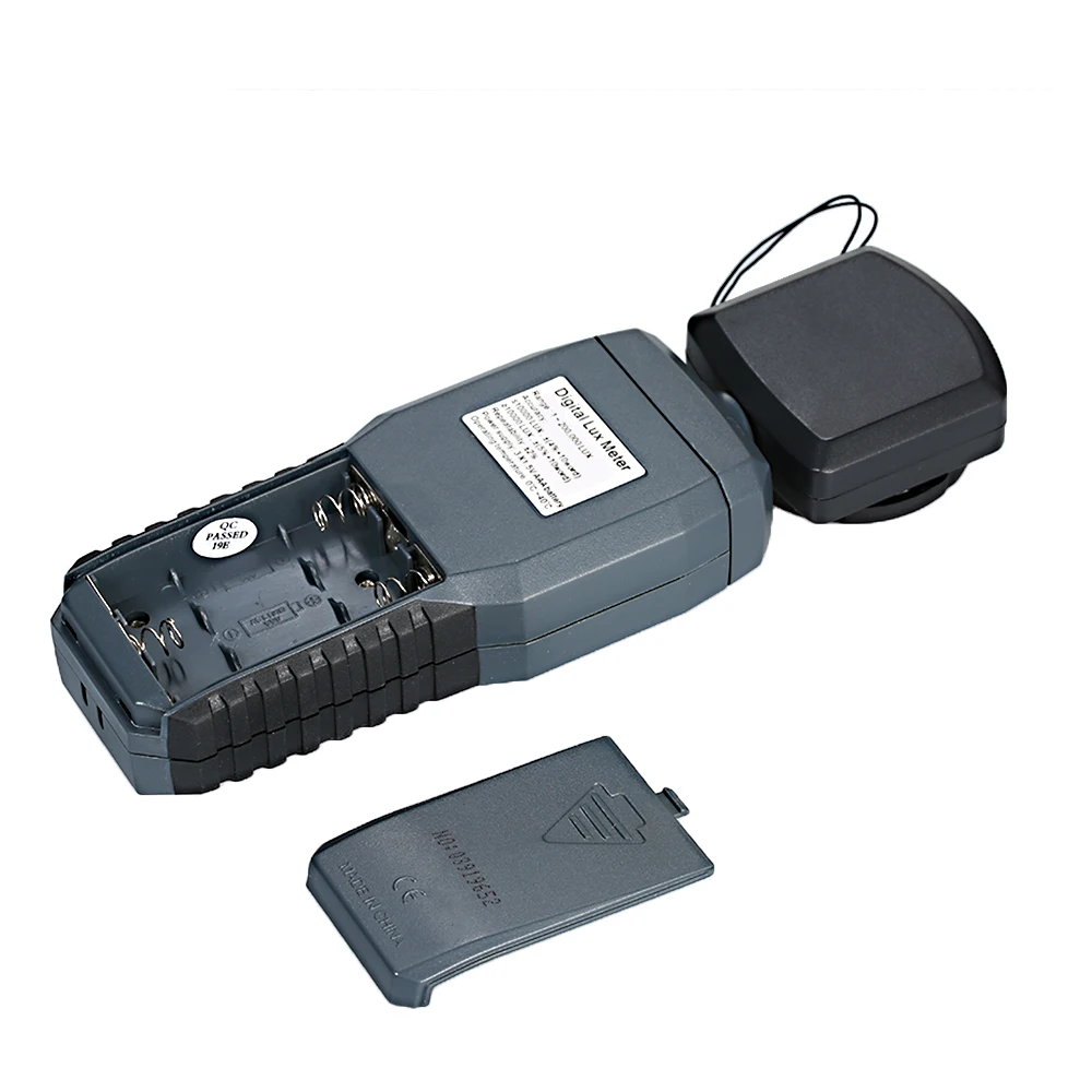 ST9620 Luxmètre numérique luminomètre portatif outils de mesure d'éclairement lumineux 1-200000 Lux écran LCD,